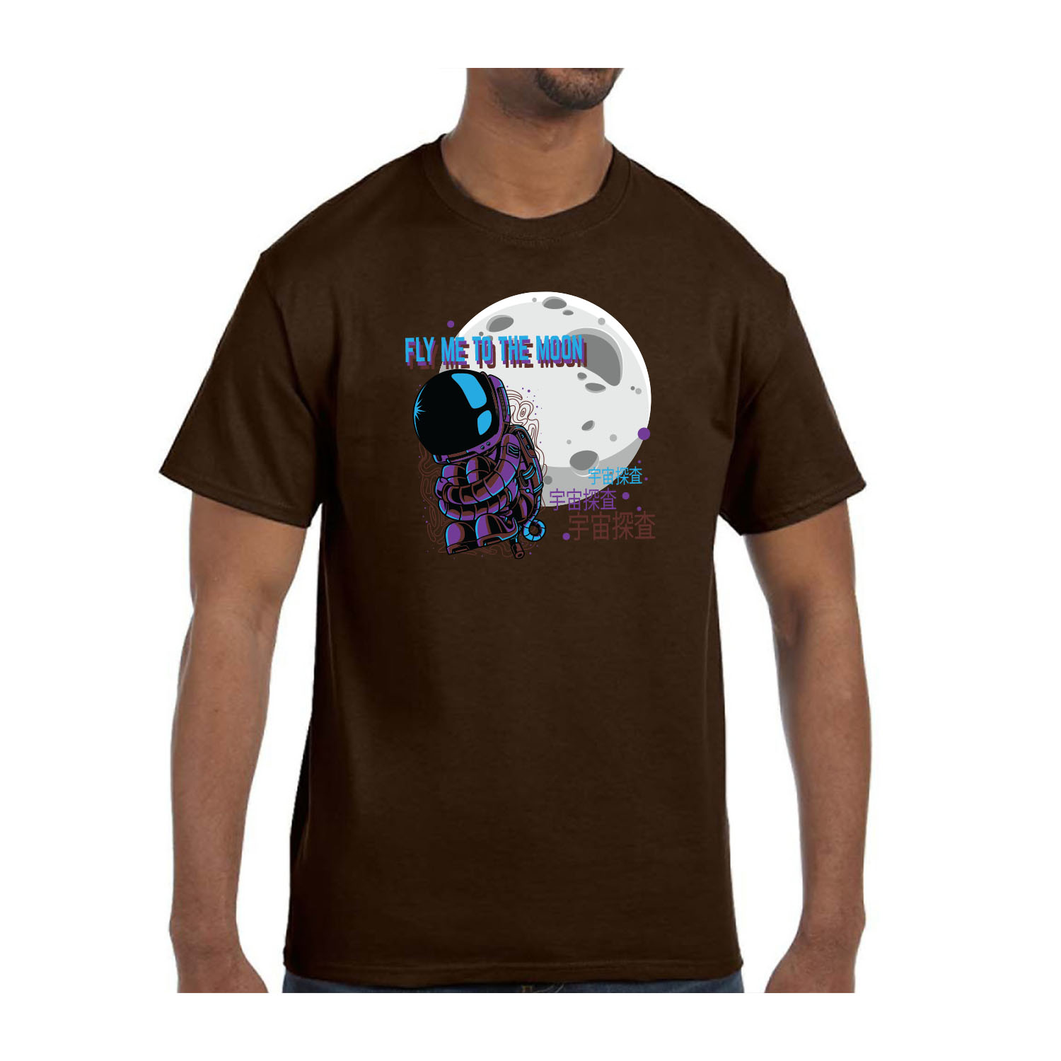Gildan™ 5.3 oz Cotton Pre-Shrunk T-Shirt (Full Color Imprint) 7