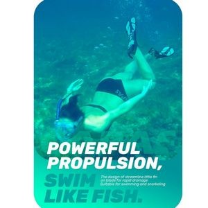 Snorkeling Diving Flippers Fins 8