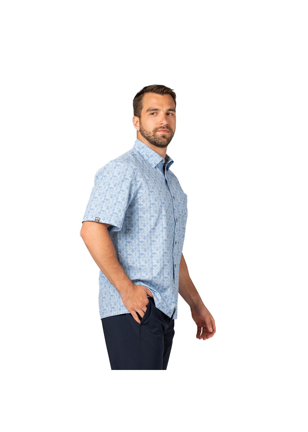 Storm Creek Men's Enthusiast 4-Way Stretch Printed Short Sleeve Outdoor Shirt 5