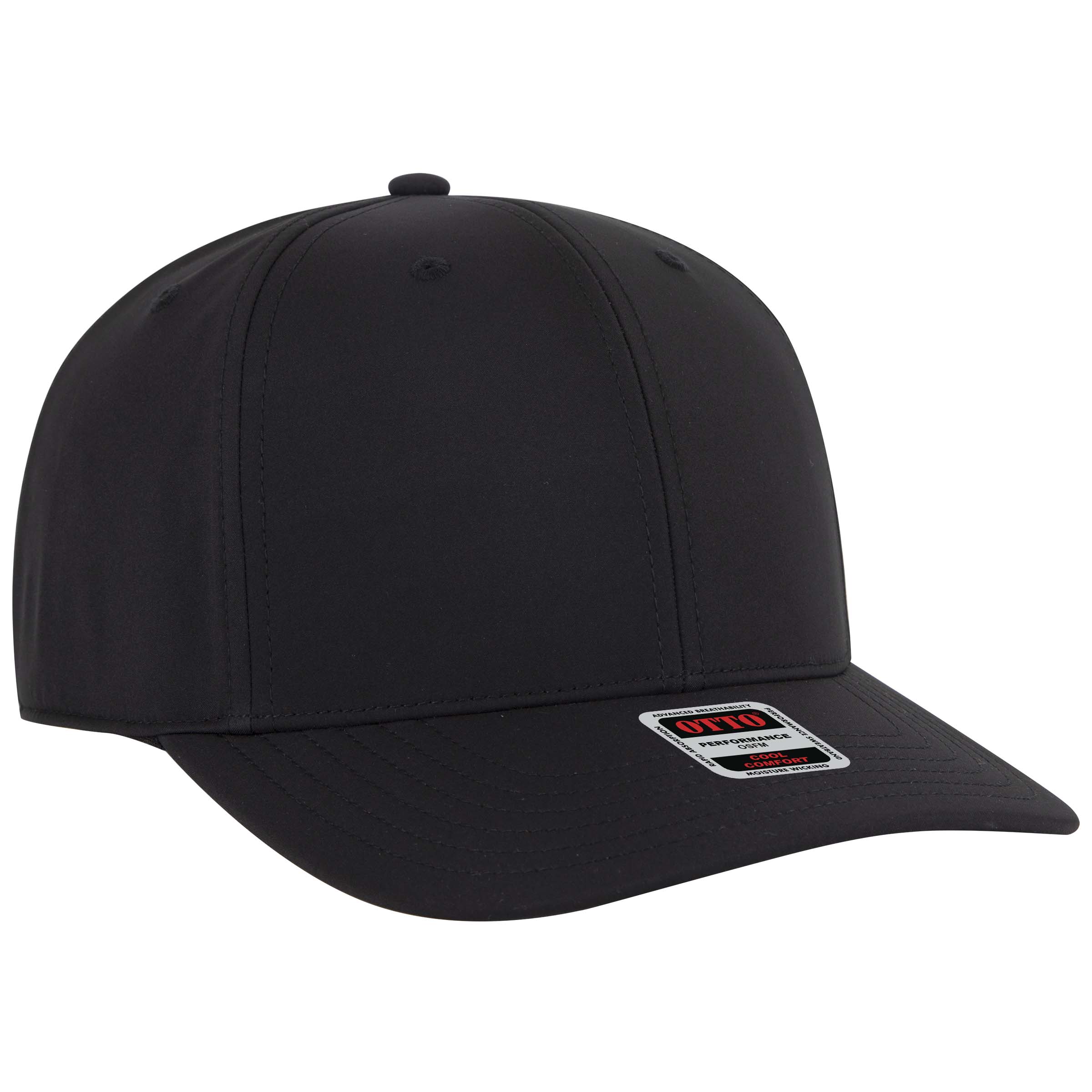 OTTO CAP® 6 Panel Mid Profile Baseball Cap 8
