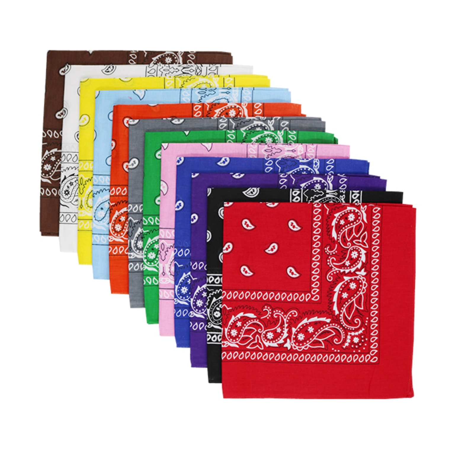 Cotton Custom Printed Square Scarf, custom women's shirt with logo imprint 3