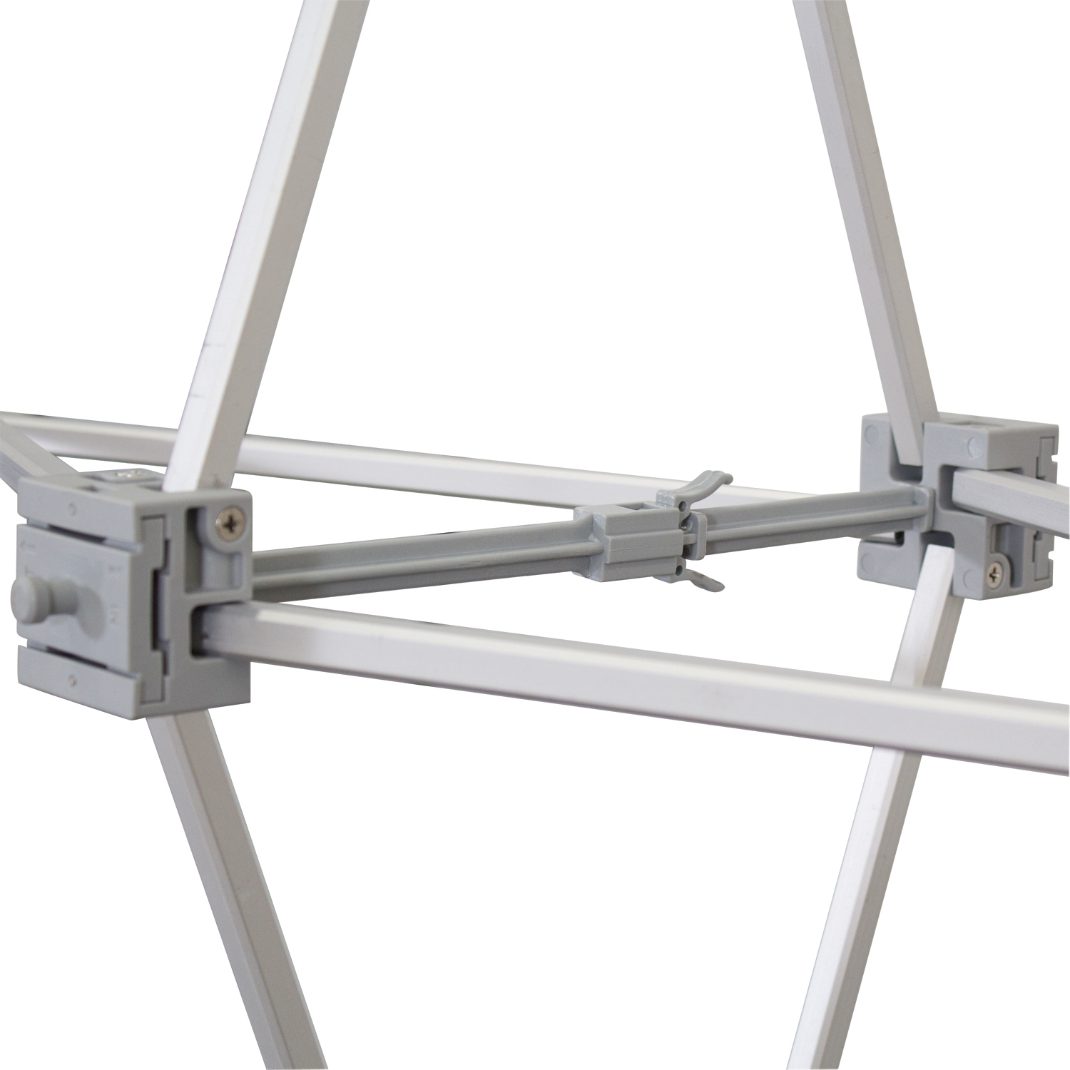 8' Curved Show 'N Rise Floor Display Hardware 7