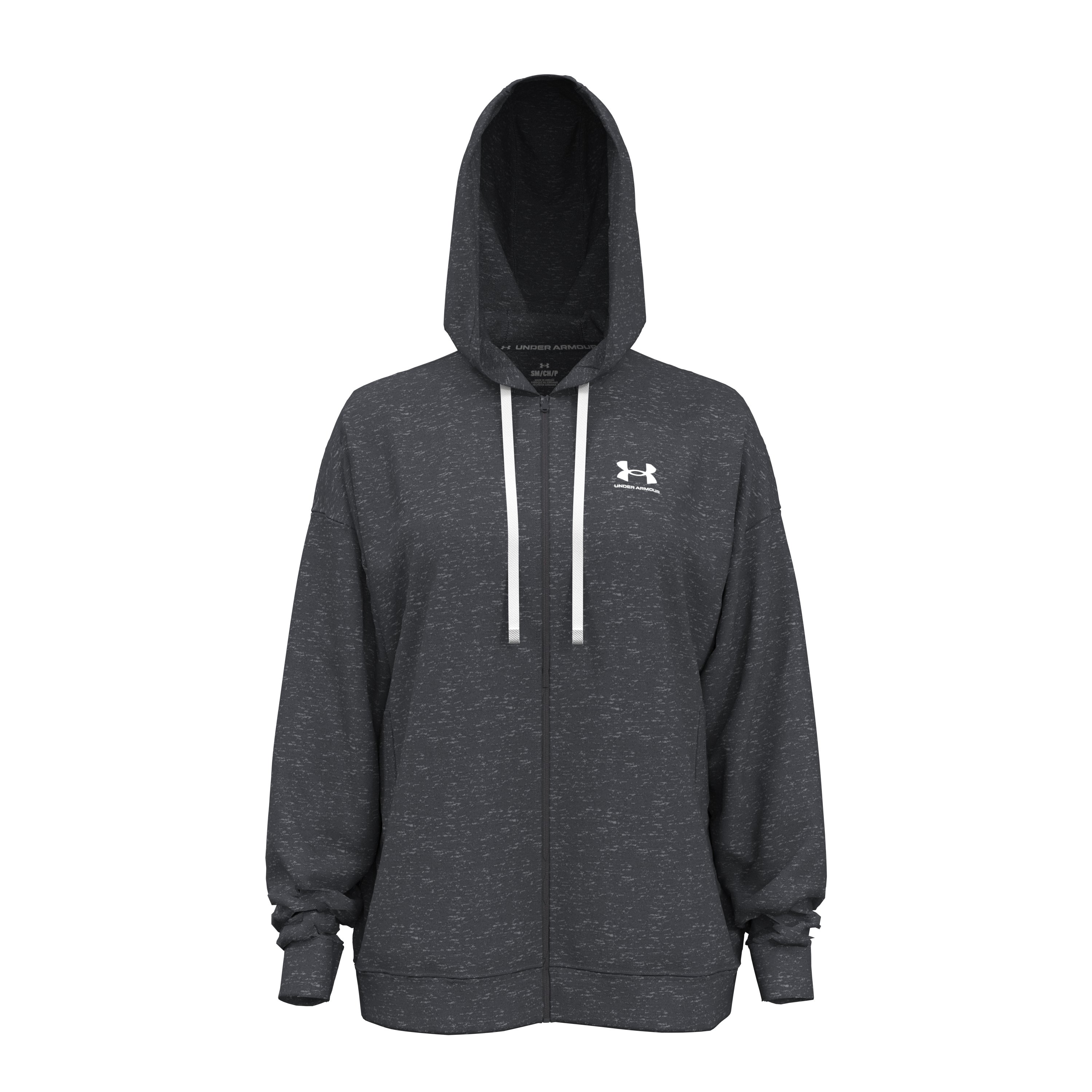 UA Rival Terry Women's Oversized Full-Zip Hoodie 1