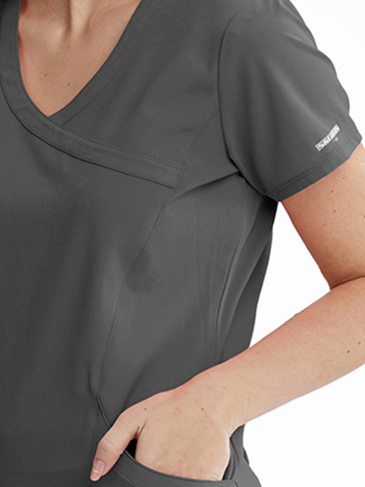 Skechers - Women's Three-Pocket Crossover V-Neck Reliance Scrub Top 18