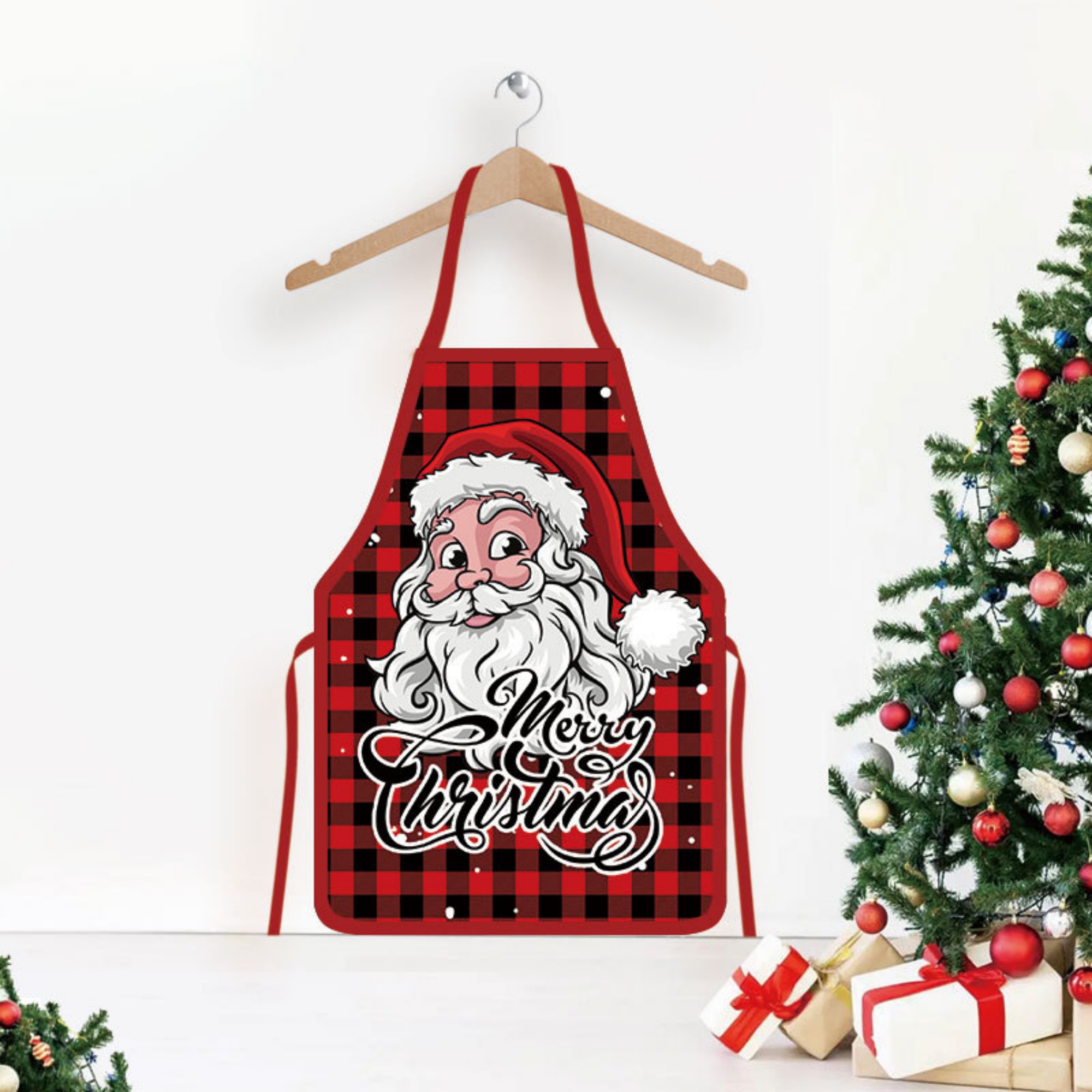 Christmas Pattern Apron 10