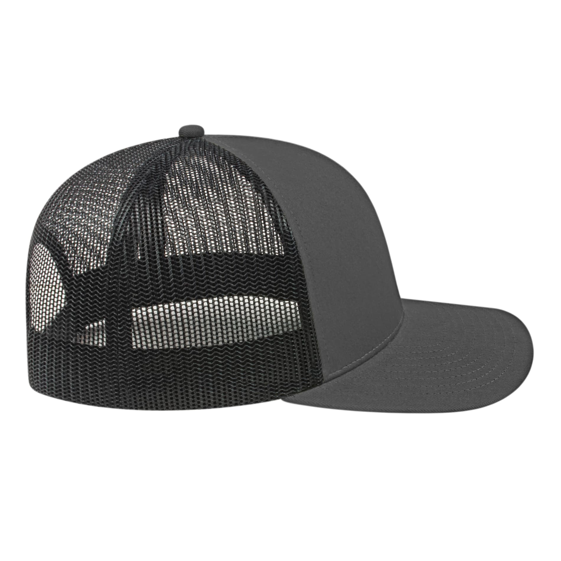 Cap America Poly/Cotton Trucker Mesh Back Cap 21