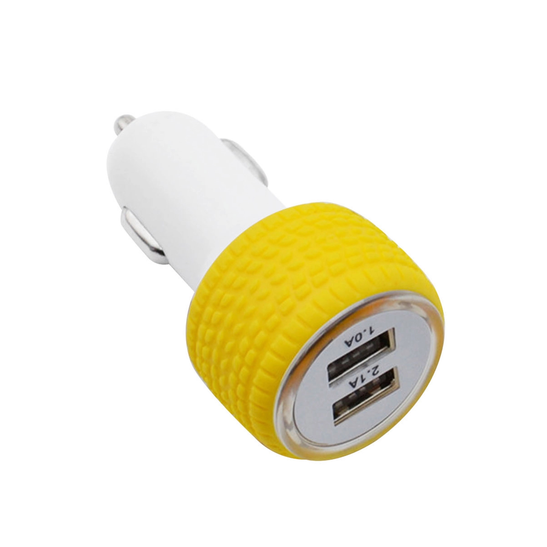 Dual port USB Car Charger With non-slip design 5