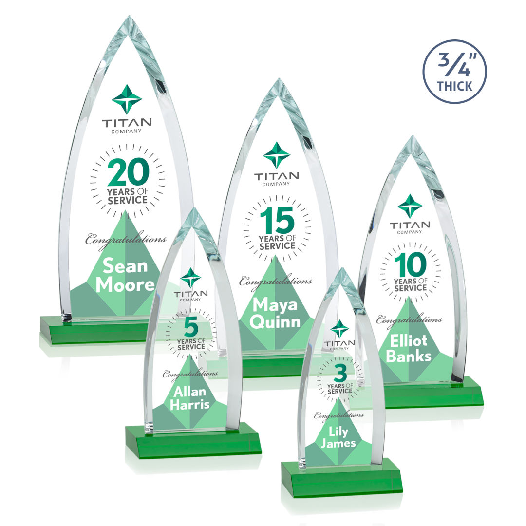 Shildon VividPrint™ Award - Green 9