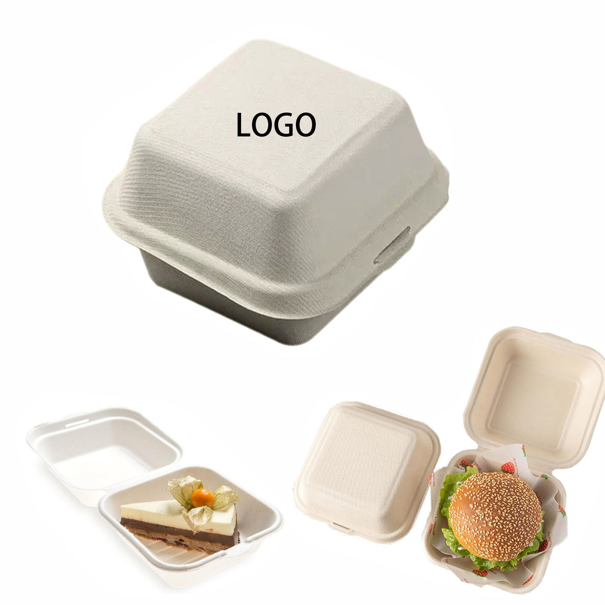 Burger And Cake Box MOQ 100pcs 3