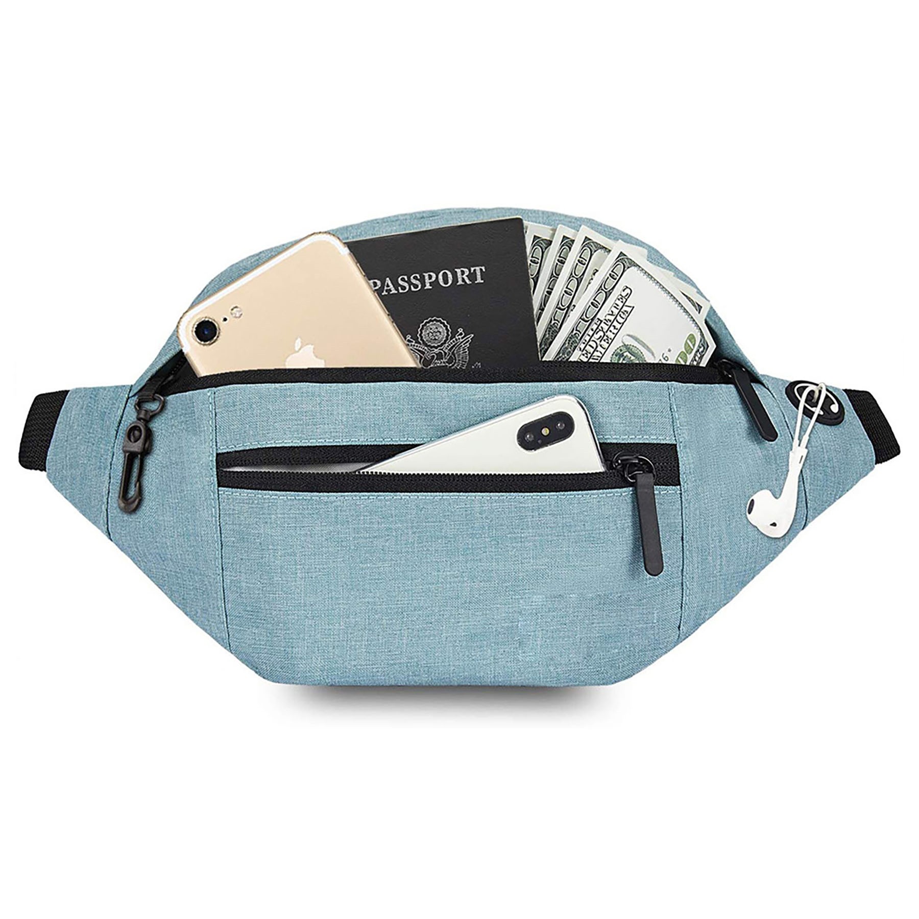 Unisex Large Crossbody Bag With Waist Bag 4