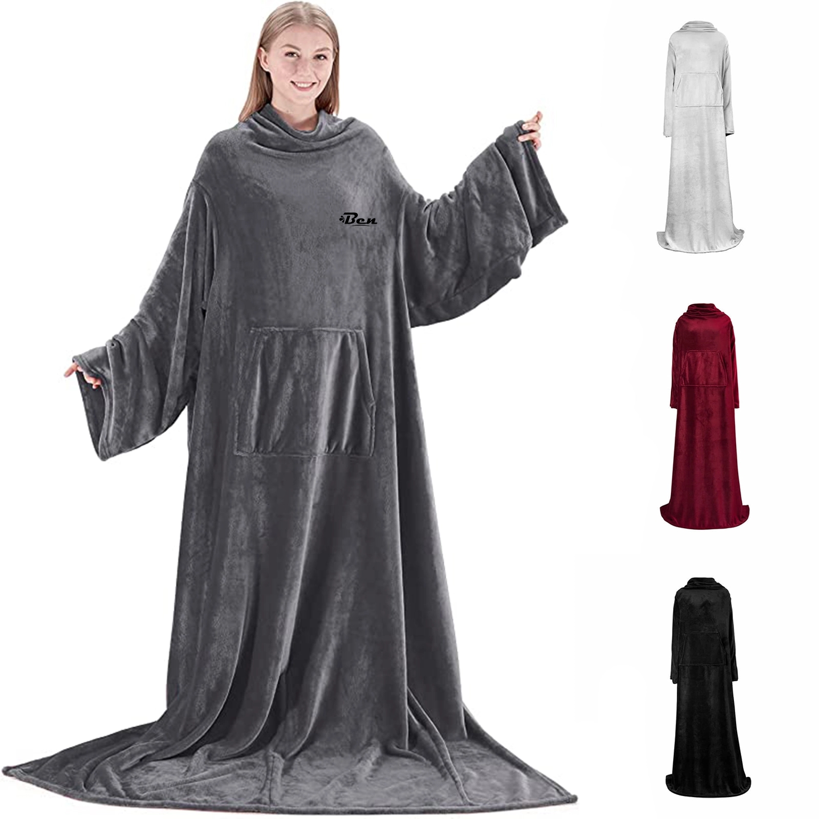 Oversized Touchat Wearable Blanket Hoodie 20