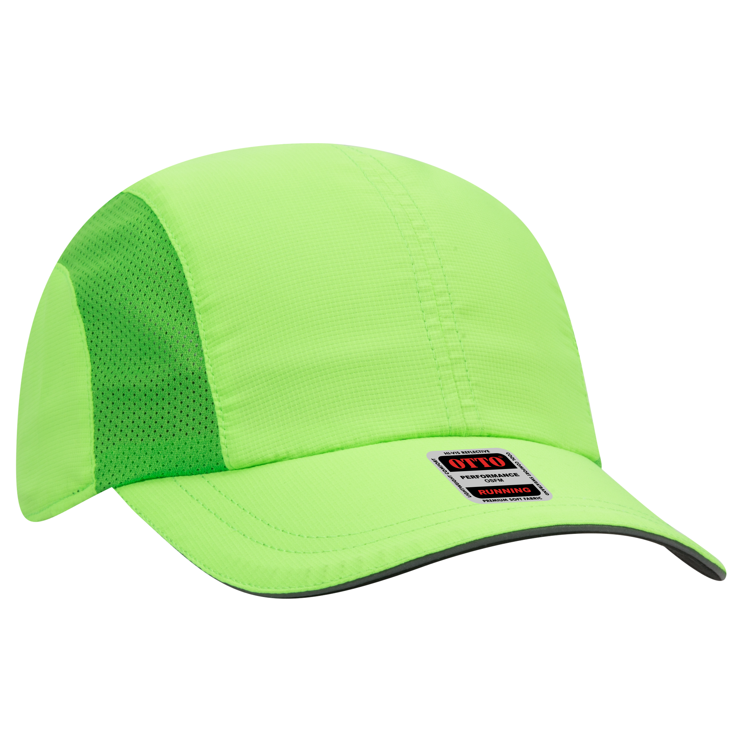 OTTO CAP® Reflective 6 Panel Running Cap 13