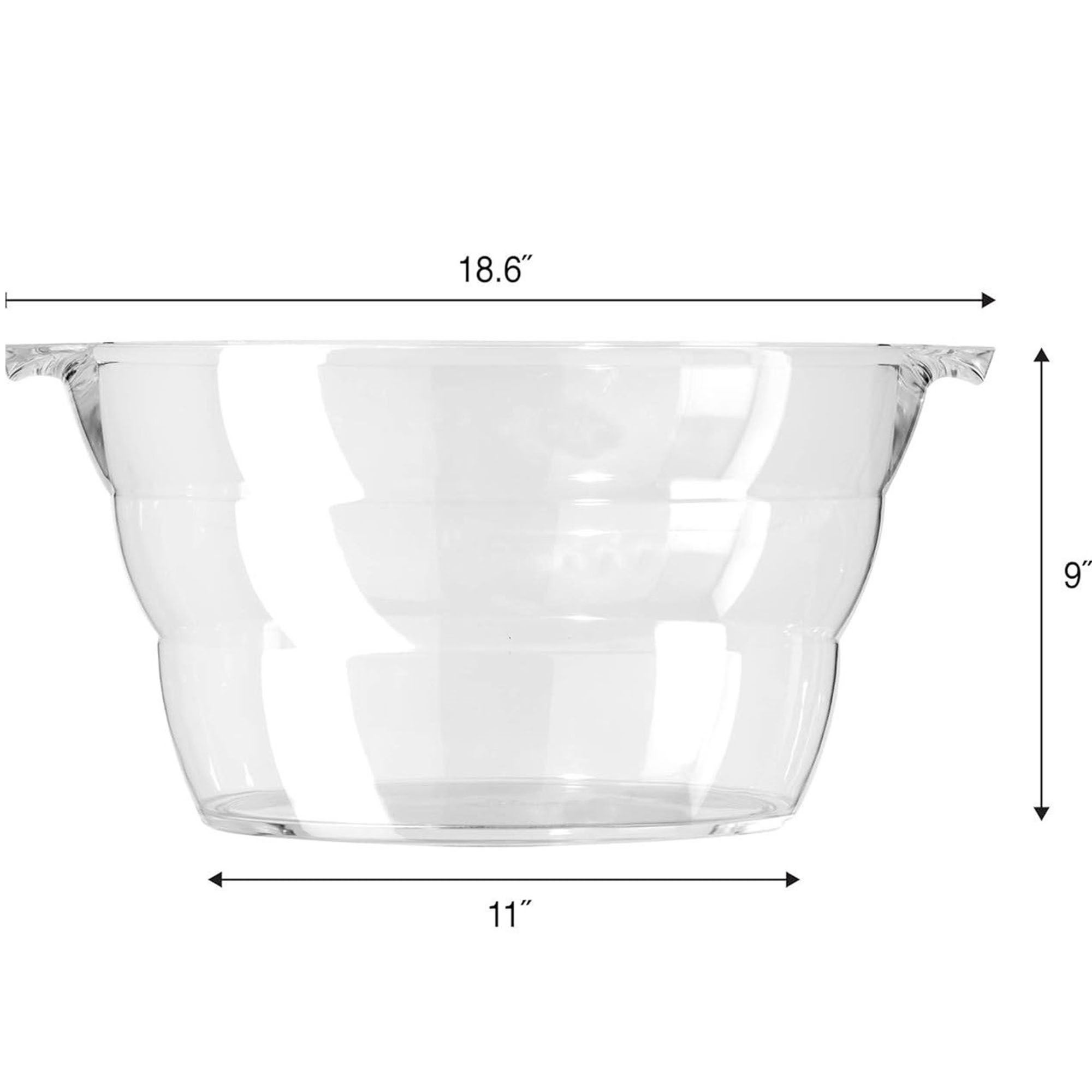 16L Plastic Champagne and Beer Ice Bucket 3