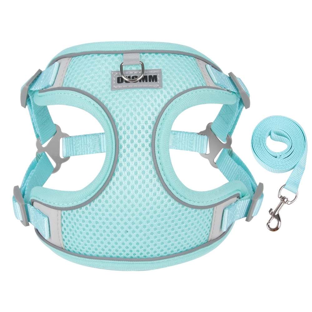 Summer Heavy-Duty Full Body No Pull Vest With Leash D-Ring 1