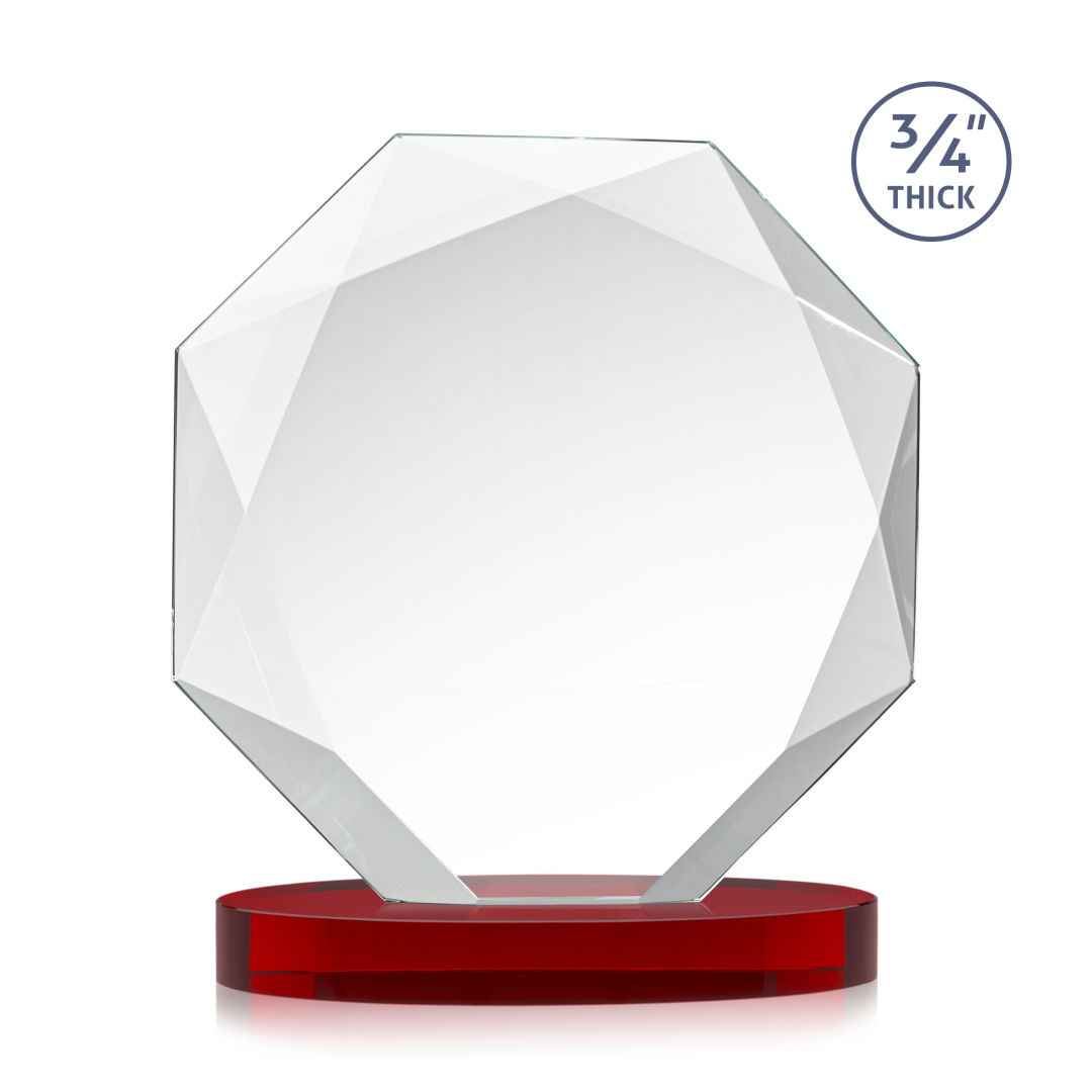 Bradford VividPrint™ Award on Alberton Base - Red 5
