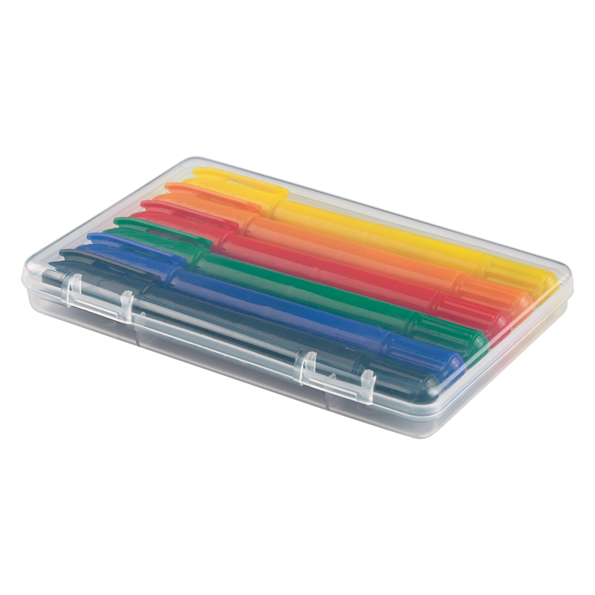 6-Piece Retractable Crayons In Case 6