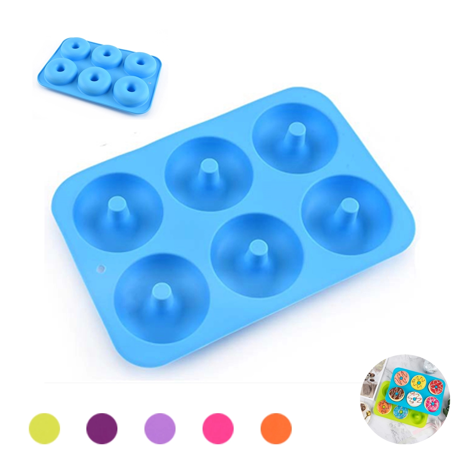 Silicone Donut Molds For Baking 4