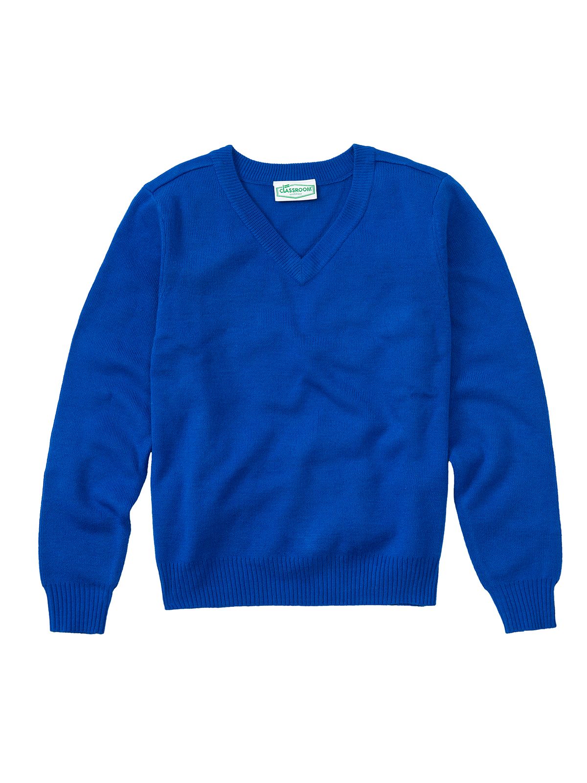 Classroom Uniforms - Youth Unisex Long Sleeve V-neck Sweater 4