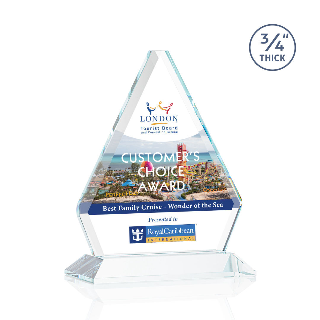 Fyreside VividPrint™ Award - Clear 14