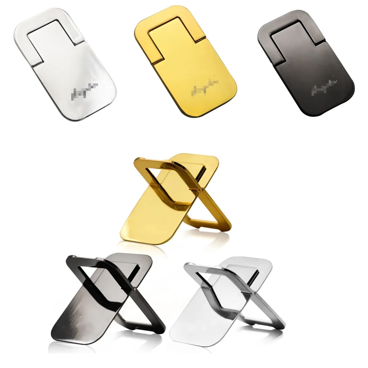 5 Pcs Aluminum Folding Cigar Cigarette Ashtray Holder 2