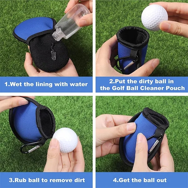 Golf Ball Cleaner Pouch 4