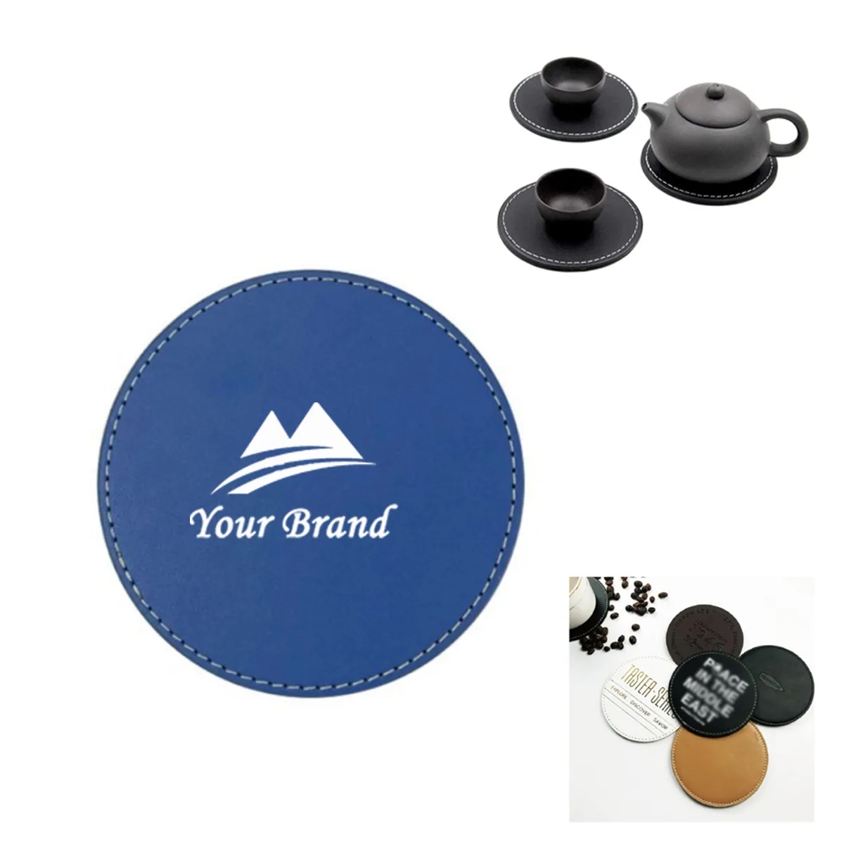 PU Leather Coaster 2