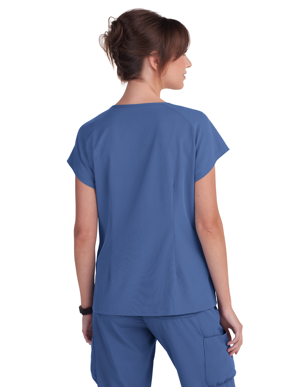 koi - Planet koi - Women's Two-Pocket Heart-Shaped Neckline Meadow Top 7
