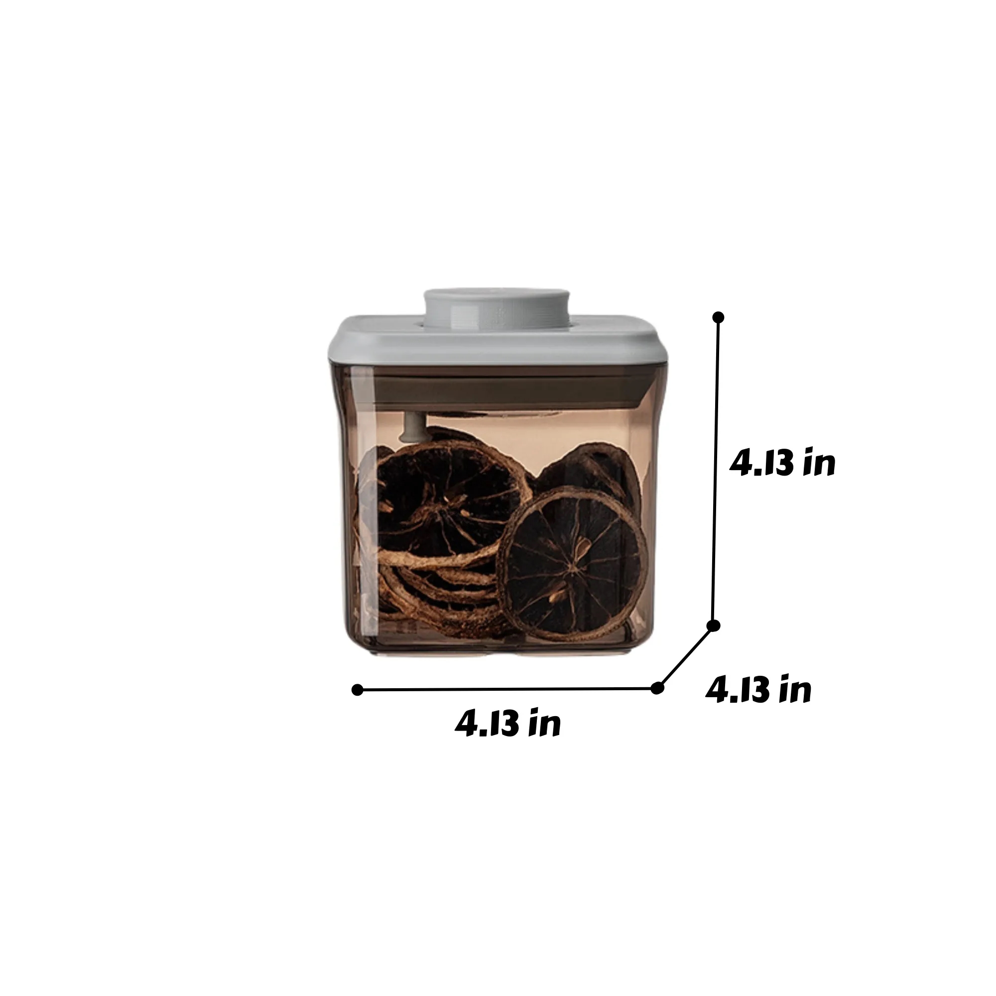 16oz Push Down Seal Jar Airtight Container 3