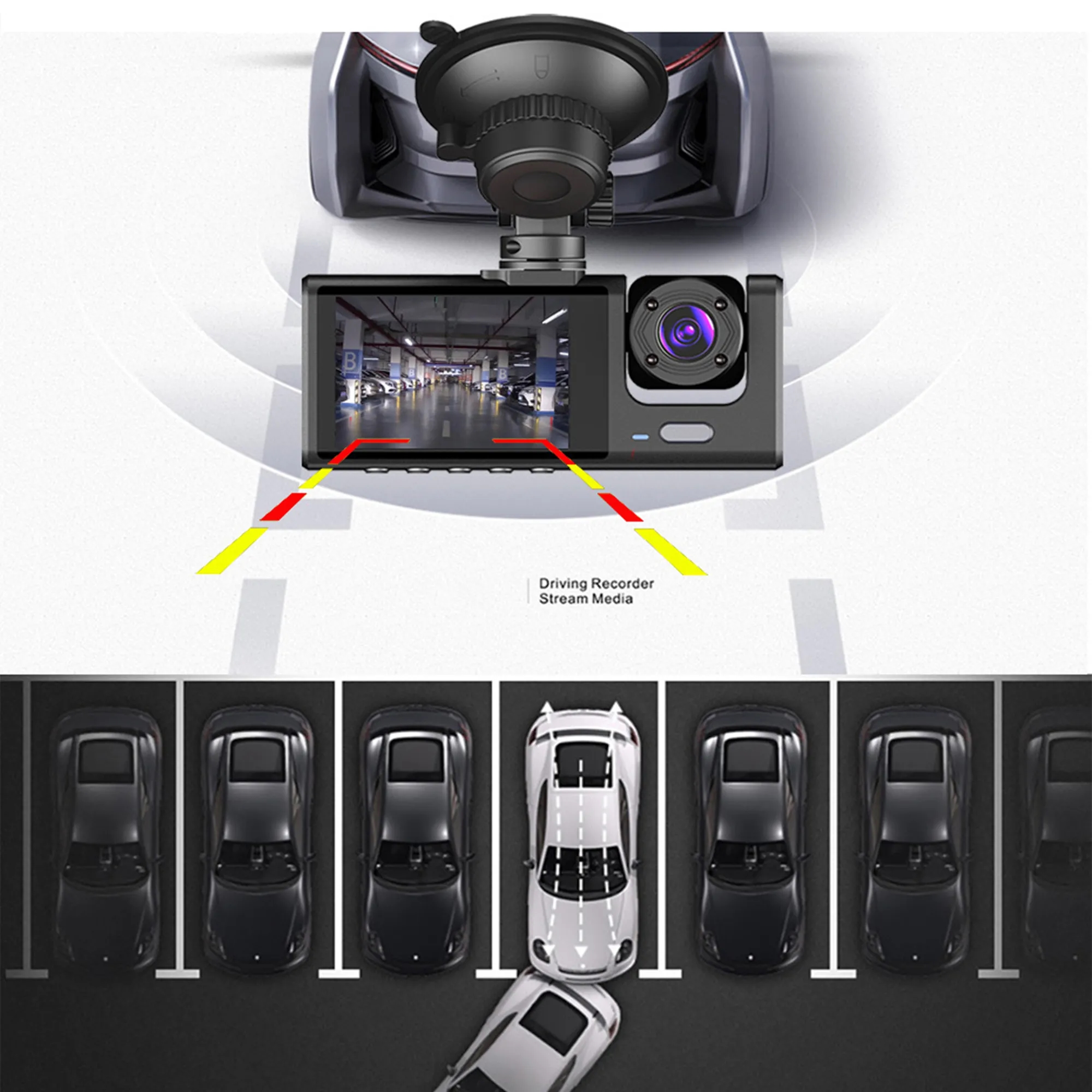 3 Way Dash Cam 2