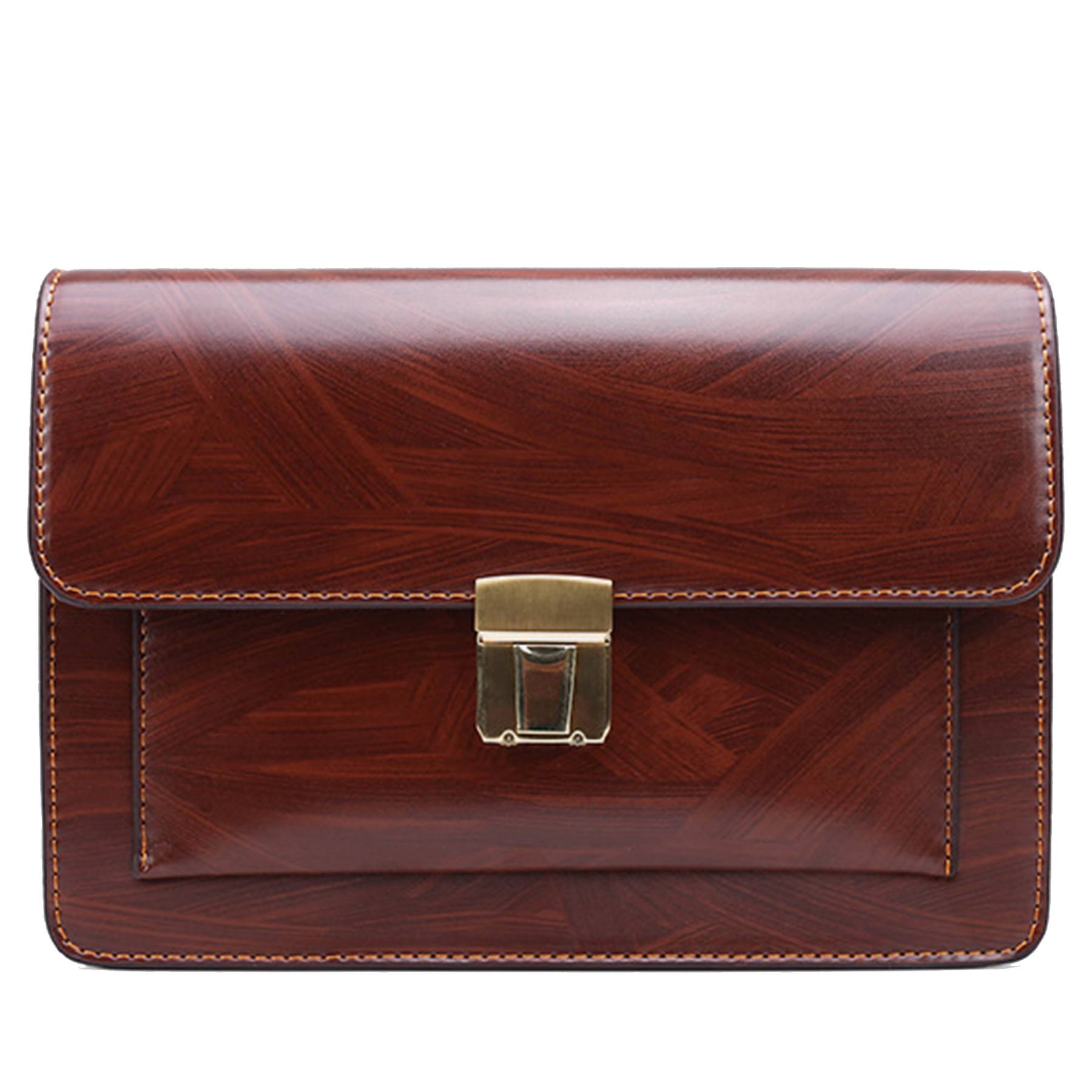 PU message bag for Men with Lock Attache Case 3