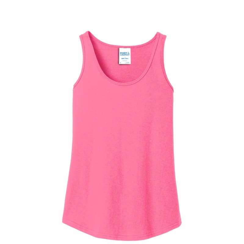 Port & Company Women's Core Cotton Tank Top. 61