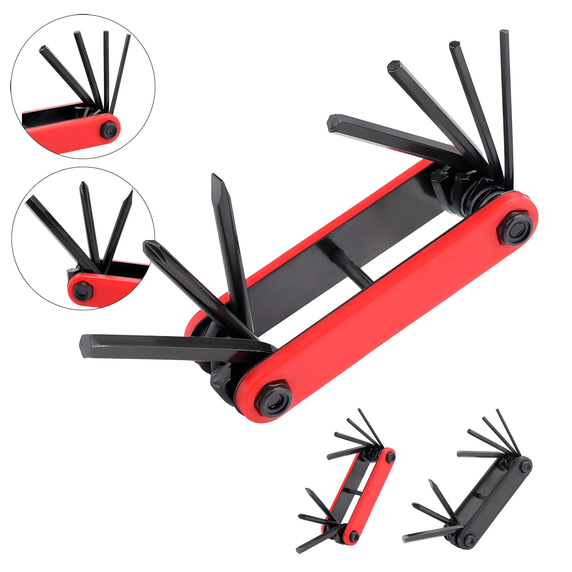 8-in-1 Bike Repair Multi-Tool with Hex Keys 2