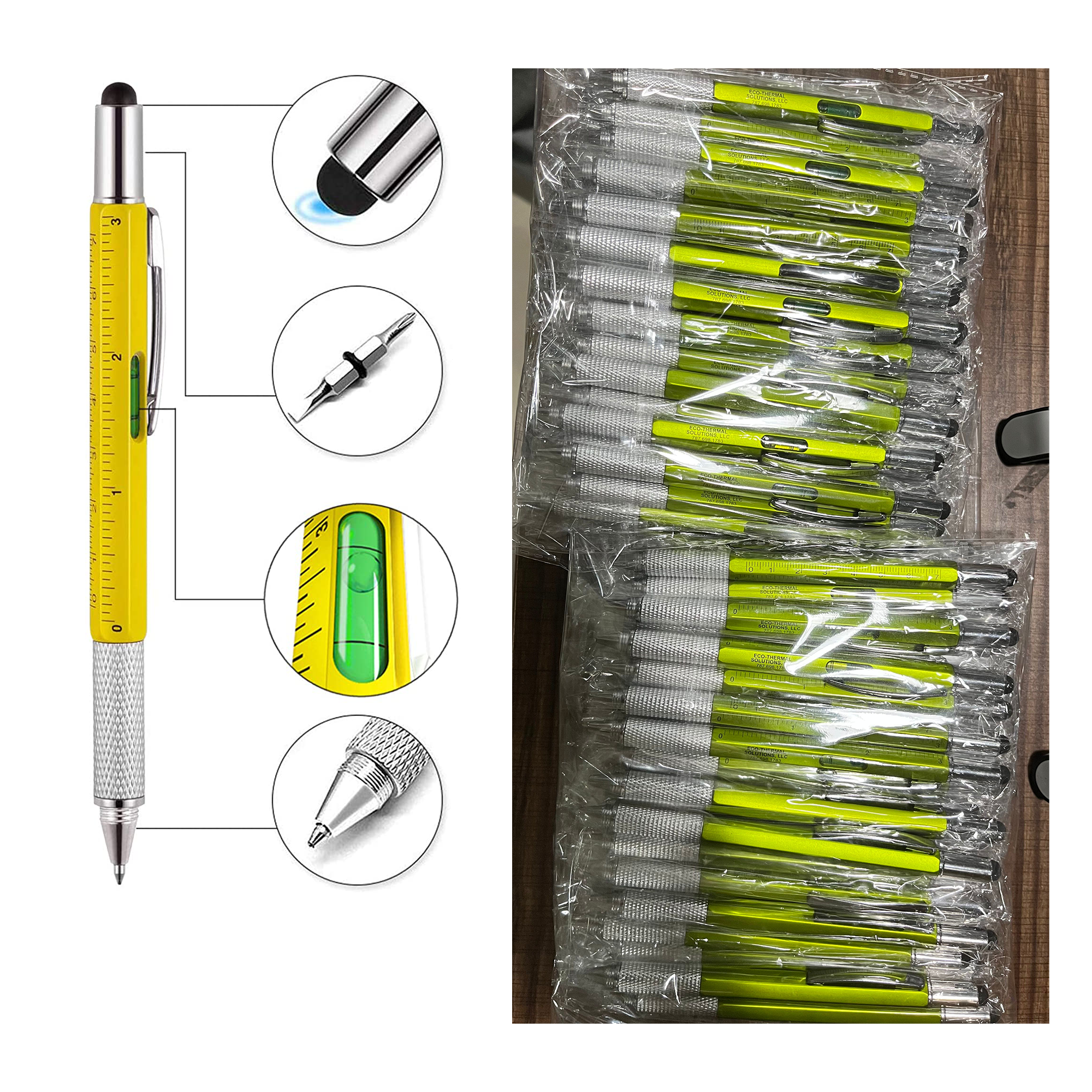 Metal Multi Tool Pen MOQ 50pcs 2