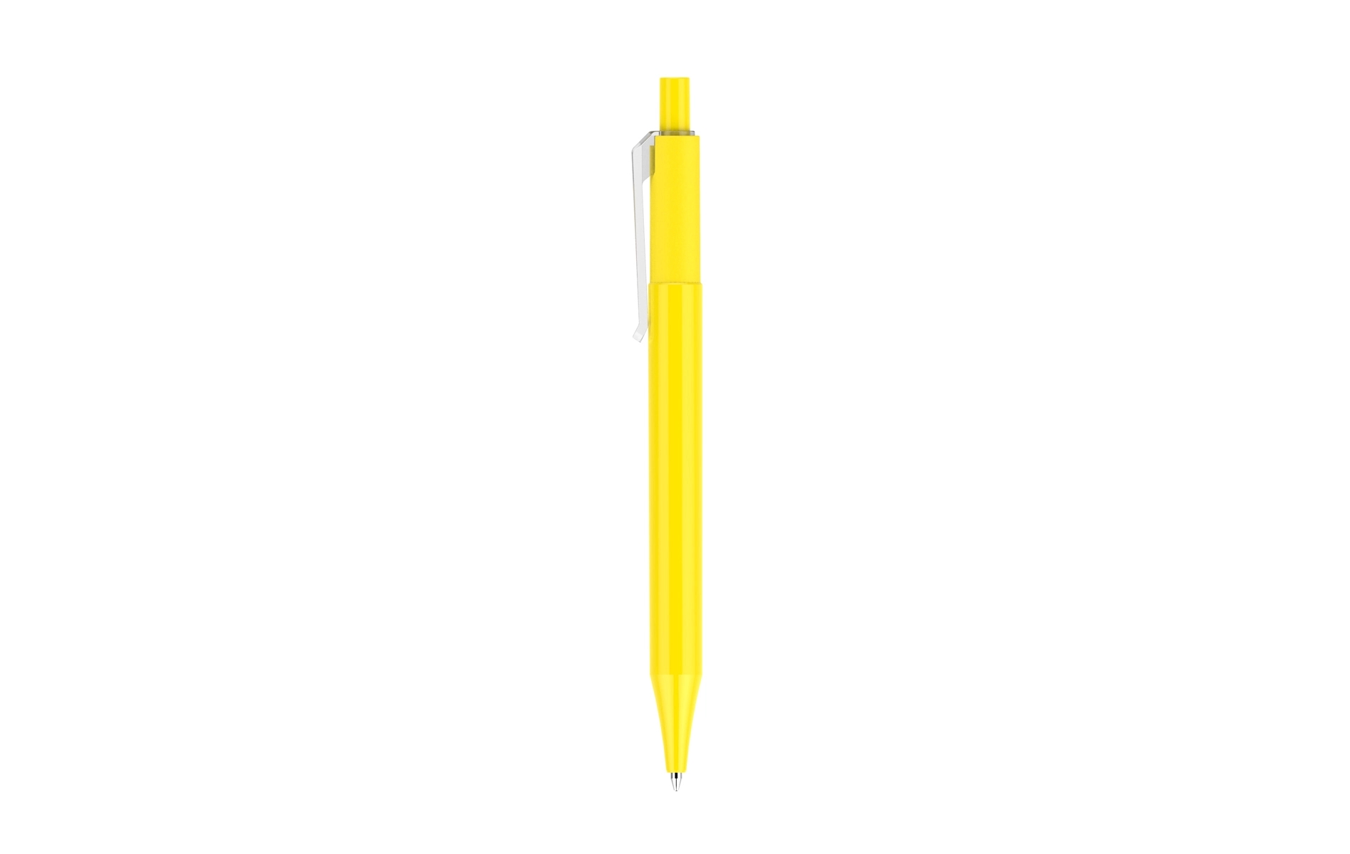 Rainbow Plastic Pens with clear clip 3