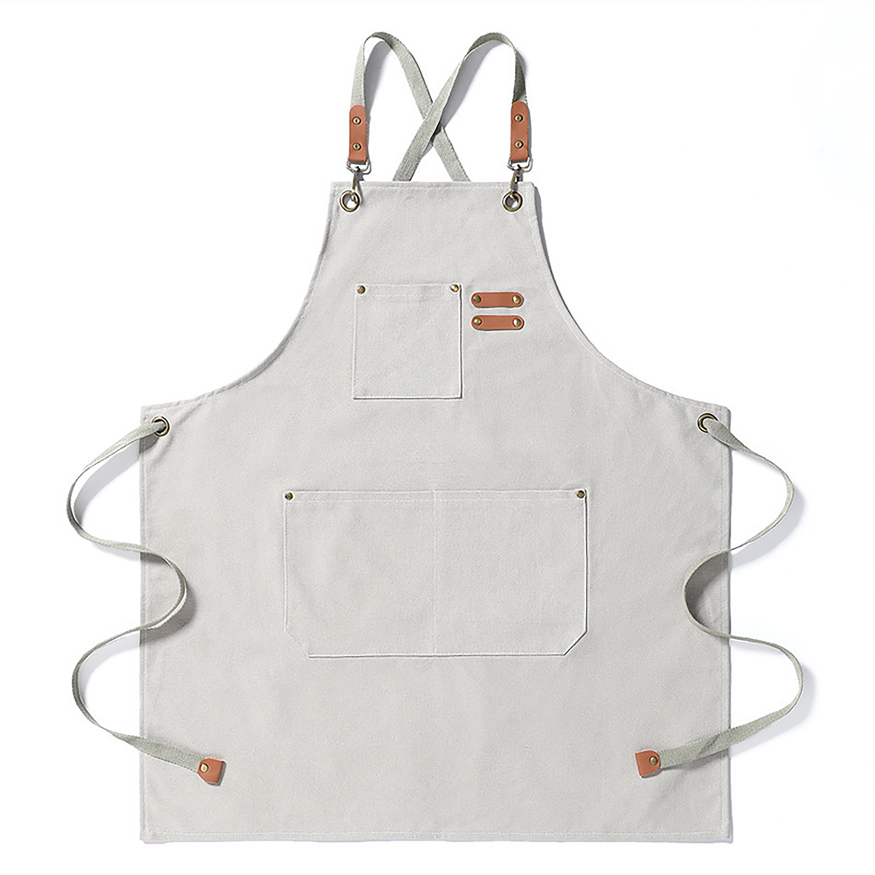 Adjustable Denim Work Apron for Men and Women 5