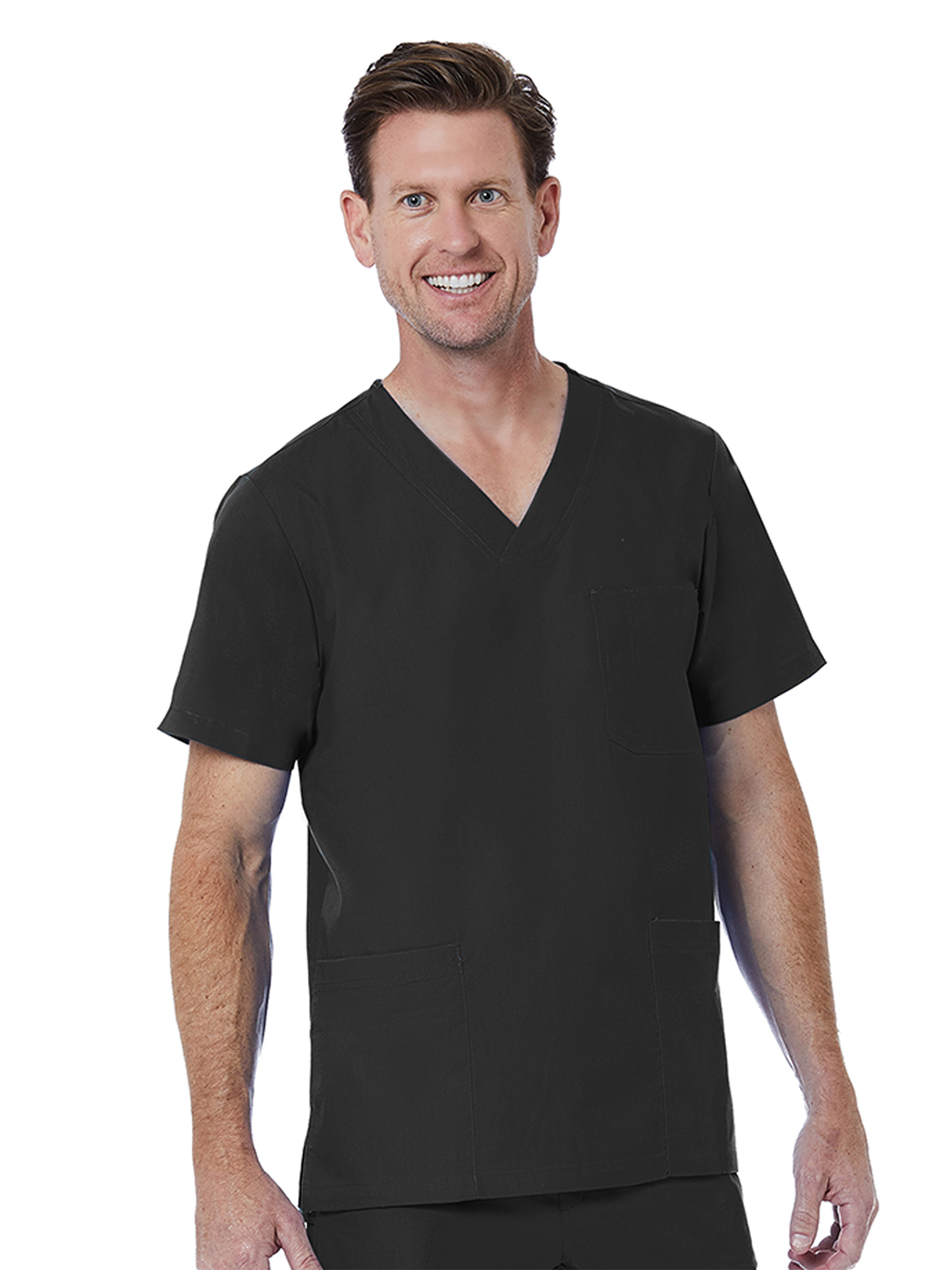 Maevn - Red Panda - Men's 3-Pocket V-Neck Top 2