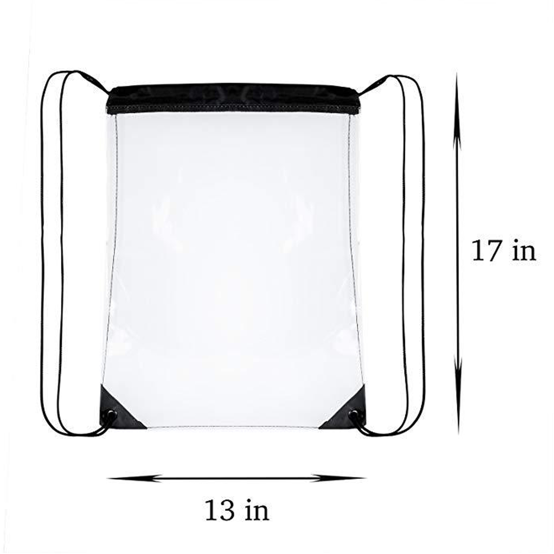 Waterproof Draw String Clear Bags 3