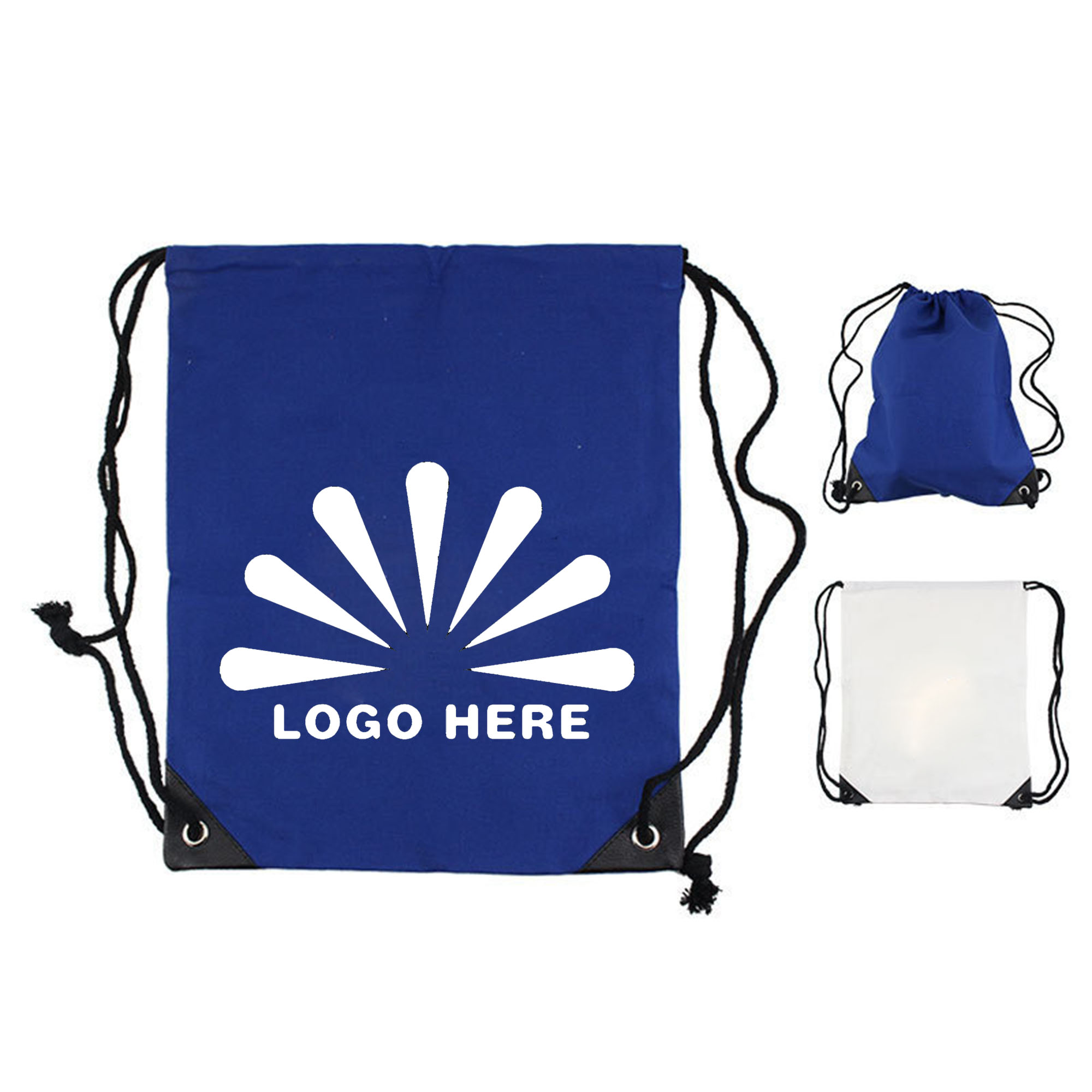 Custom Drawstring Backpack – Polyester Cotton Blend 1