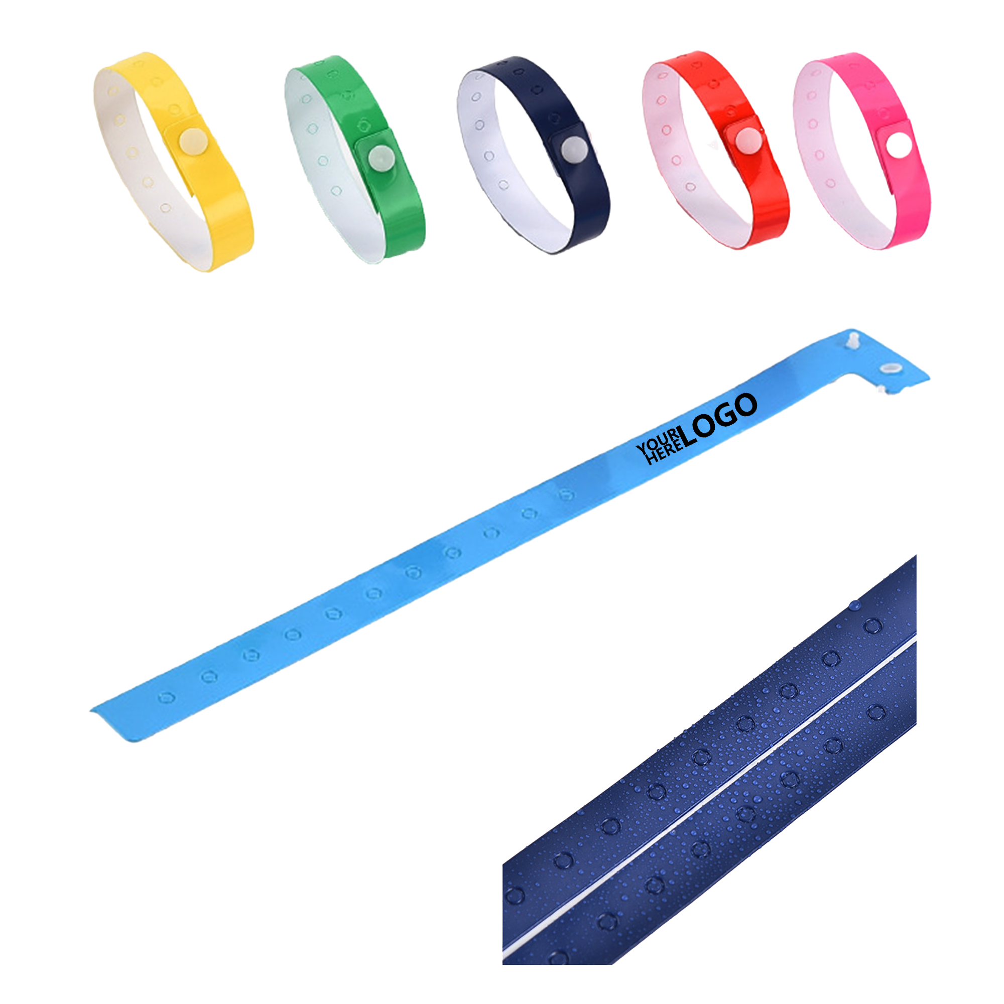 PVC Waterproof Wristband 2