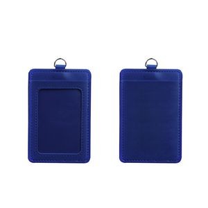 Portrait Dual Side PU Leather Card Holder 19