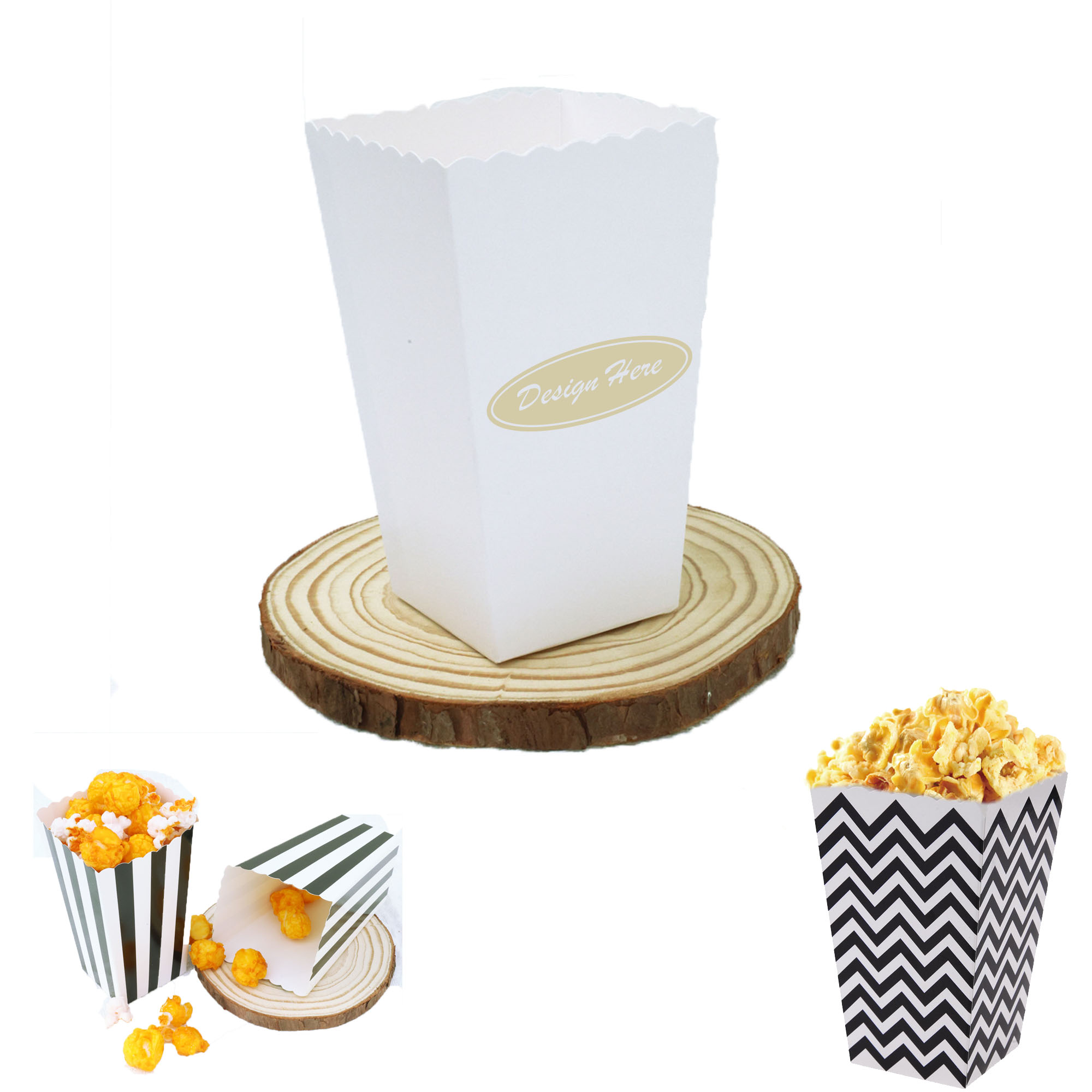 Premium Food Grade Popcorn Packaging Box 2