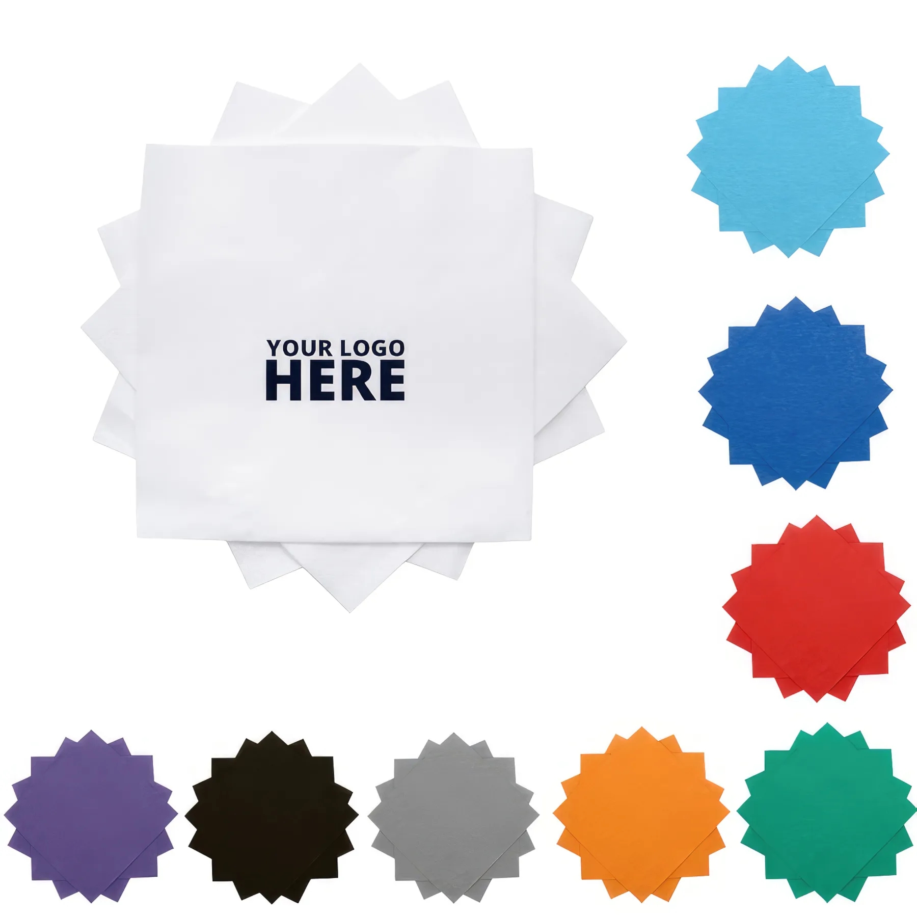 Pure Wood Pulp Colored Napkins 2