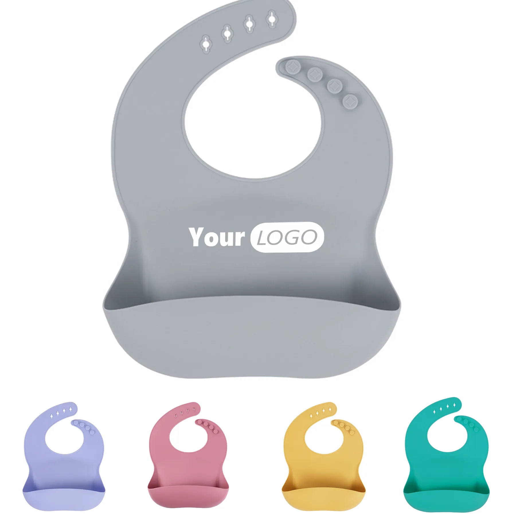 Silicone Baby SiliconeBib 2