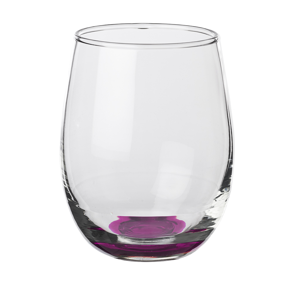 17 oz. Sienna Stemless Wine Glasses 11