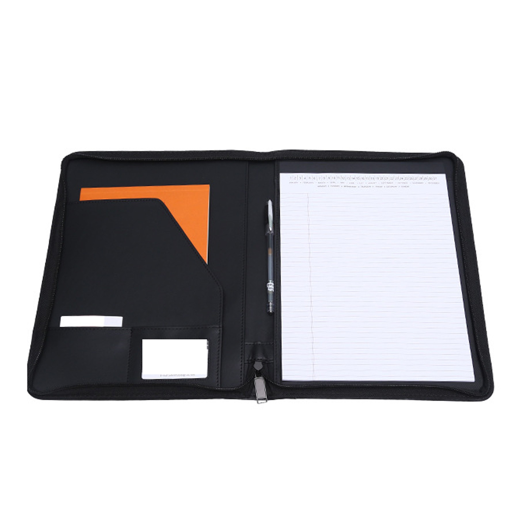 Deluxe Leather Executive Writing Padfolio Folder 3