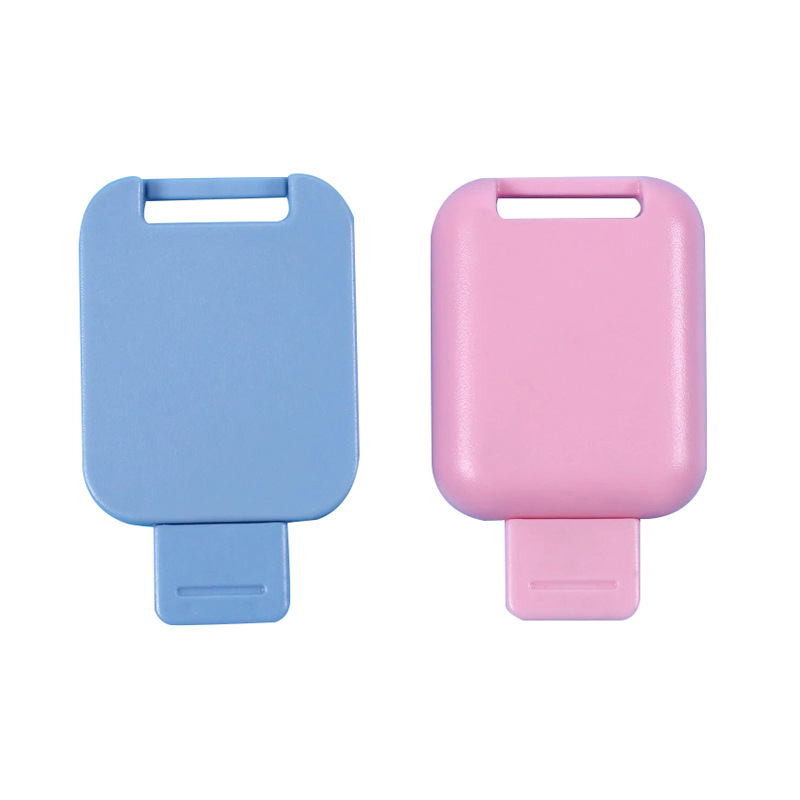Square Shape Retractable Badge Reel with Strap Hole 2