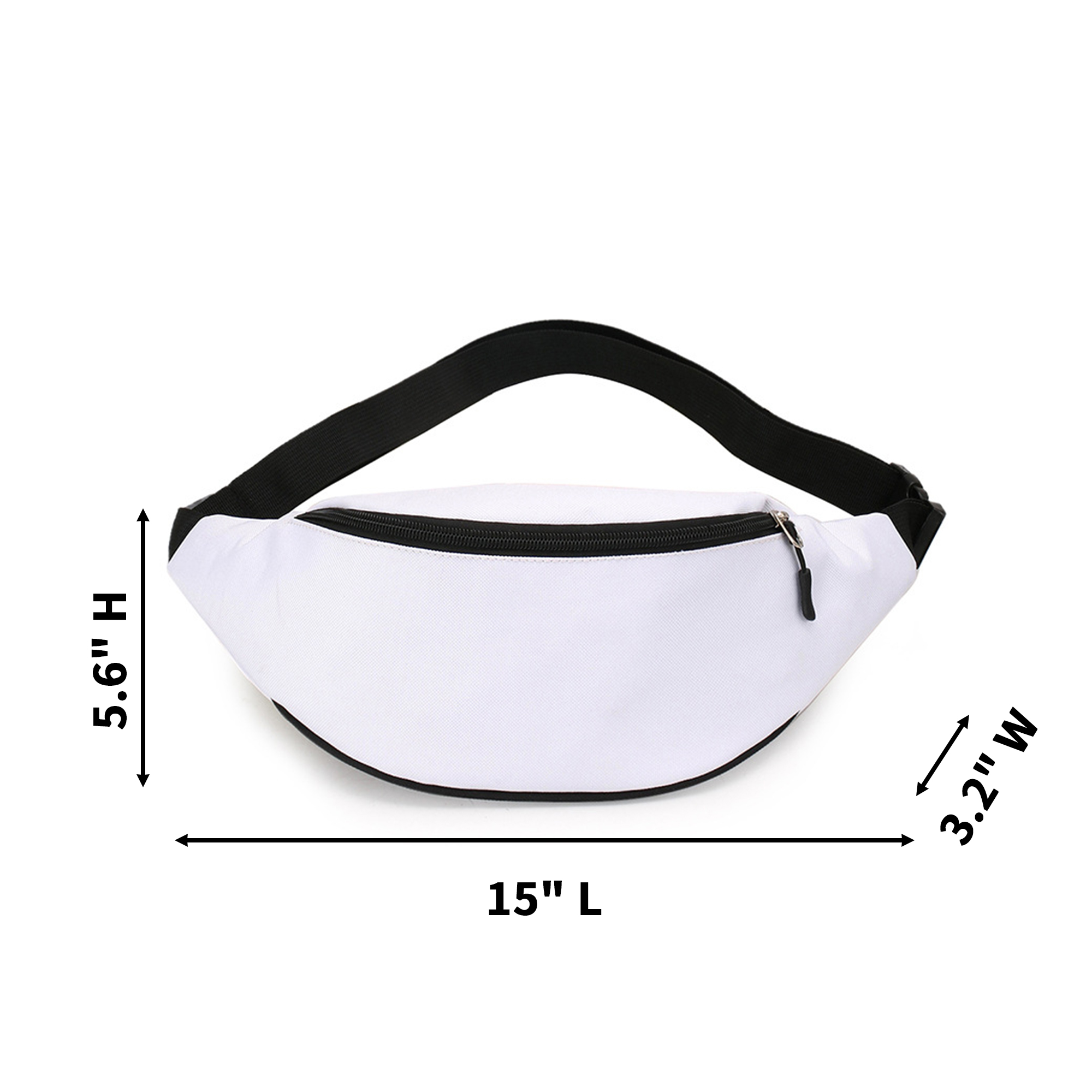 Waterproof Oxford Waist Pack 15 x 3.2 x 5.6" 4