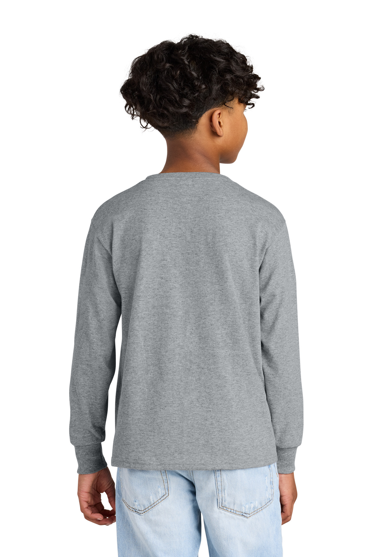 Jerzees Youth Dri-Power 50/50 Cotton/Poly Long Sleeve 29BL 4