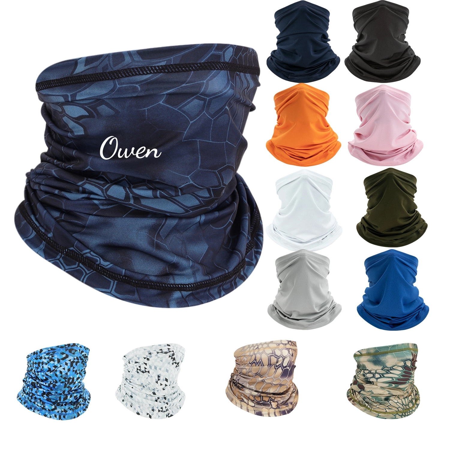Full Color Dye Neck Gaiter 3