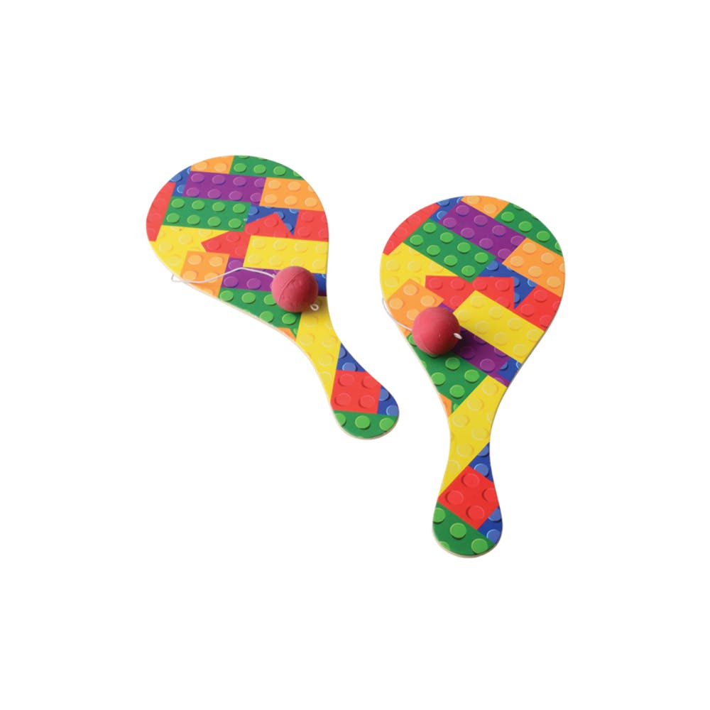 Building Block Paddle Balls 1